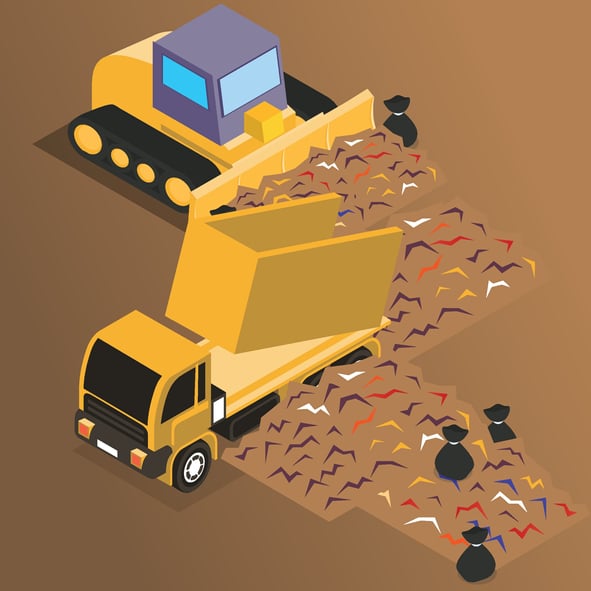 landfill trucks