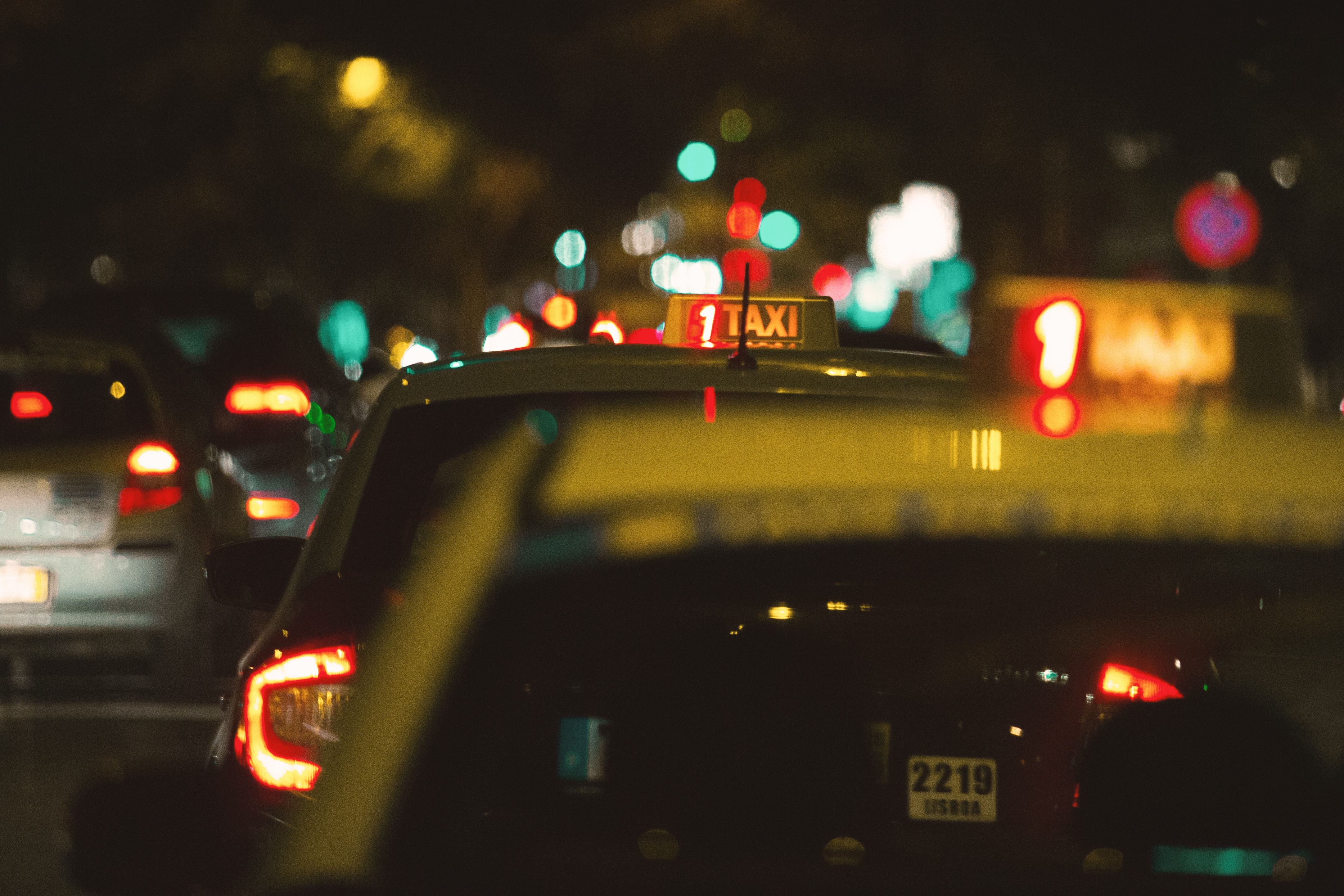 taxi stock image 4