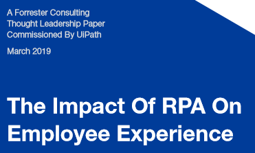 Forrester RPA Study Forrester RPA Study